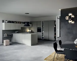 Cucina Moderna angolare Play Lab 01 in laminato di Dibiesse