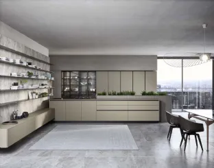 Cucina Moderna lineare Spring Gola 02 in maminato di Dibiesse