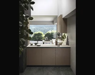 Cucina Moderna angolare Spring Job 02 in laminato di Dibiesse