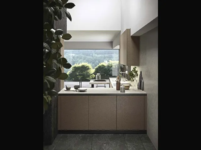Cucina Moderna angolare Spring Job 02 in laminato di Dibiesse