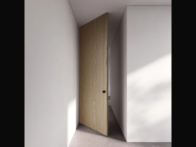 Porta per interni Bilico in legno di Ferrero Legno
