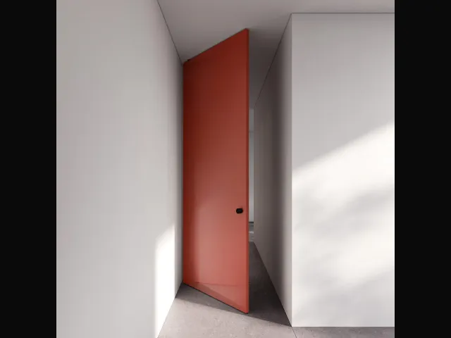 Porta per interni Bilico in laccato lucido di Ferrero Legno