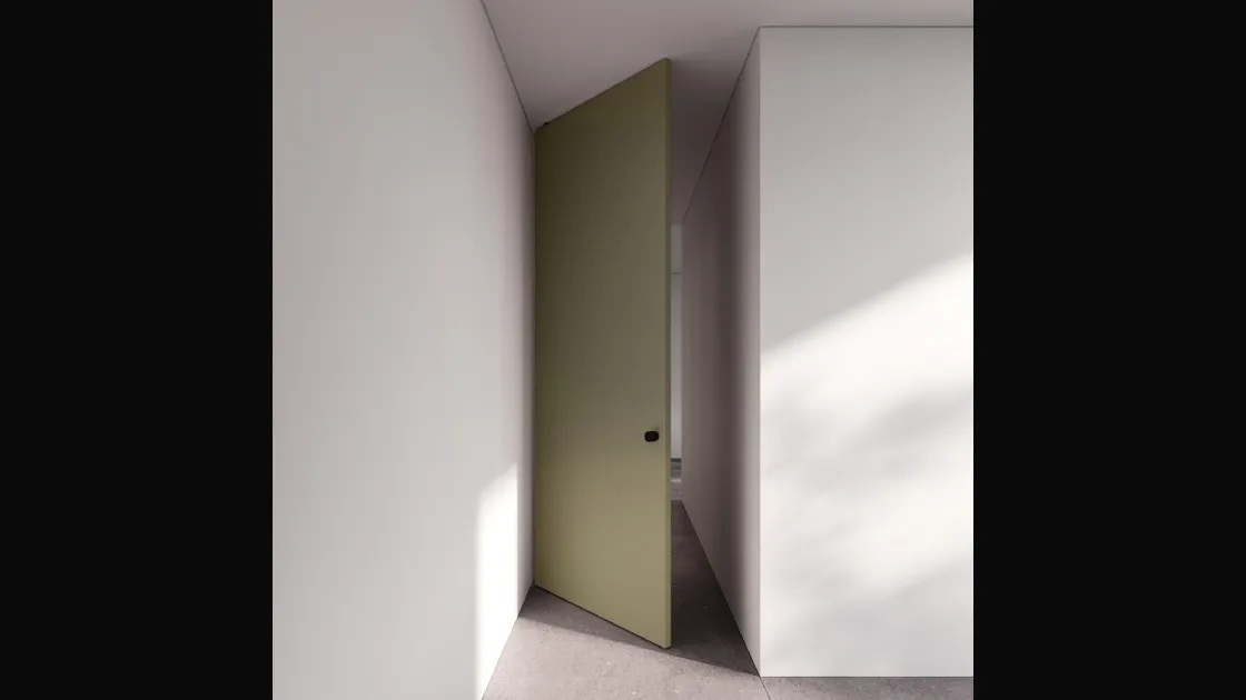 Porta per interni Bilico in laccato opaco di Ferrero Legno