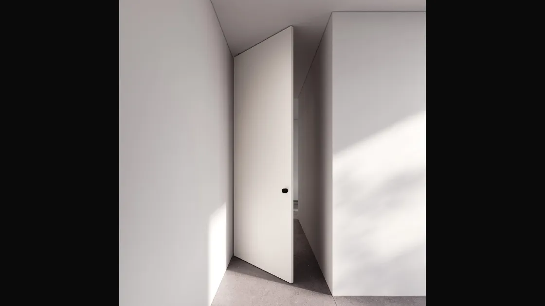 Porta per interni Bilico in laccato opaco di Ferrero Legno