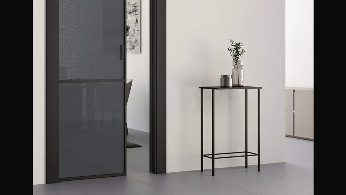 Porta per interni Cristal Frame Scorrevole di Ferrero Legno
