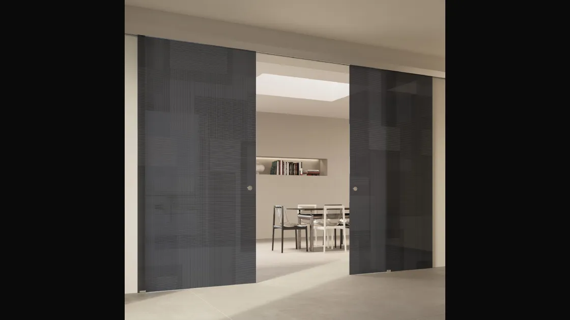 Porta per interni Scenario Visio Bit 03 Satinato di Ferrero Legno