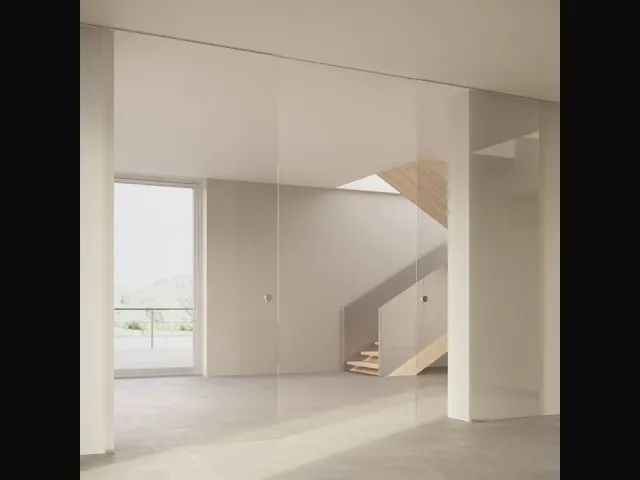 Porta per interni Scenario Visio Up Trasparente di Ferrero Legno